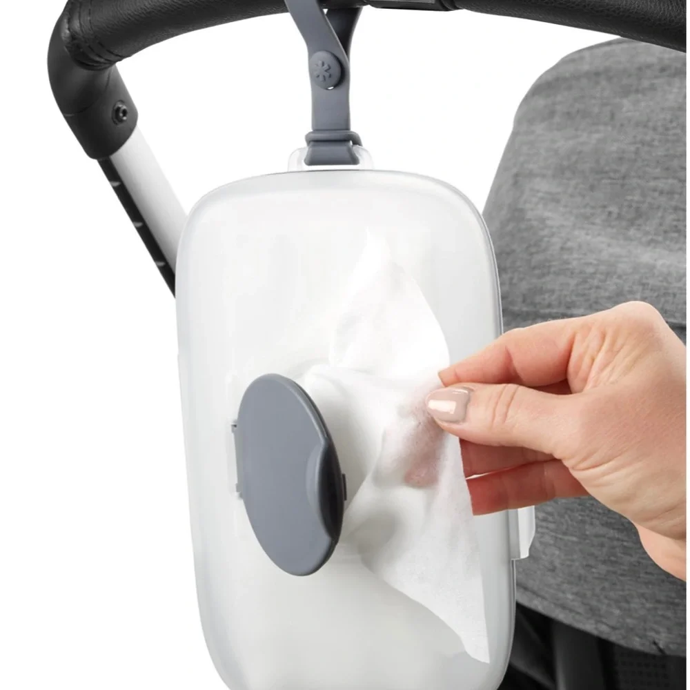 Pottery barn kids Luxury Travel Baby Wipes Dispenser - Gray